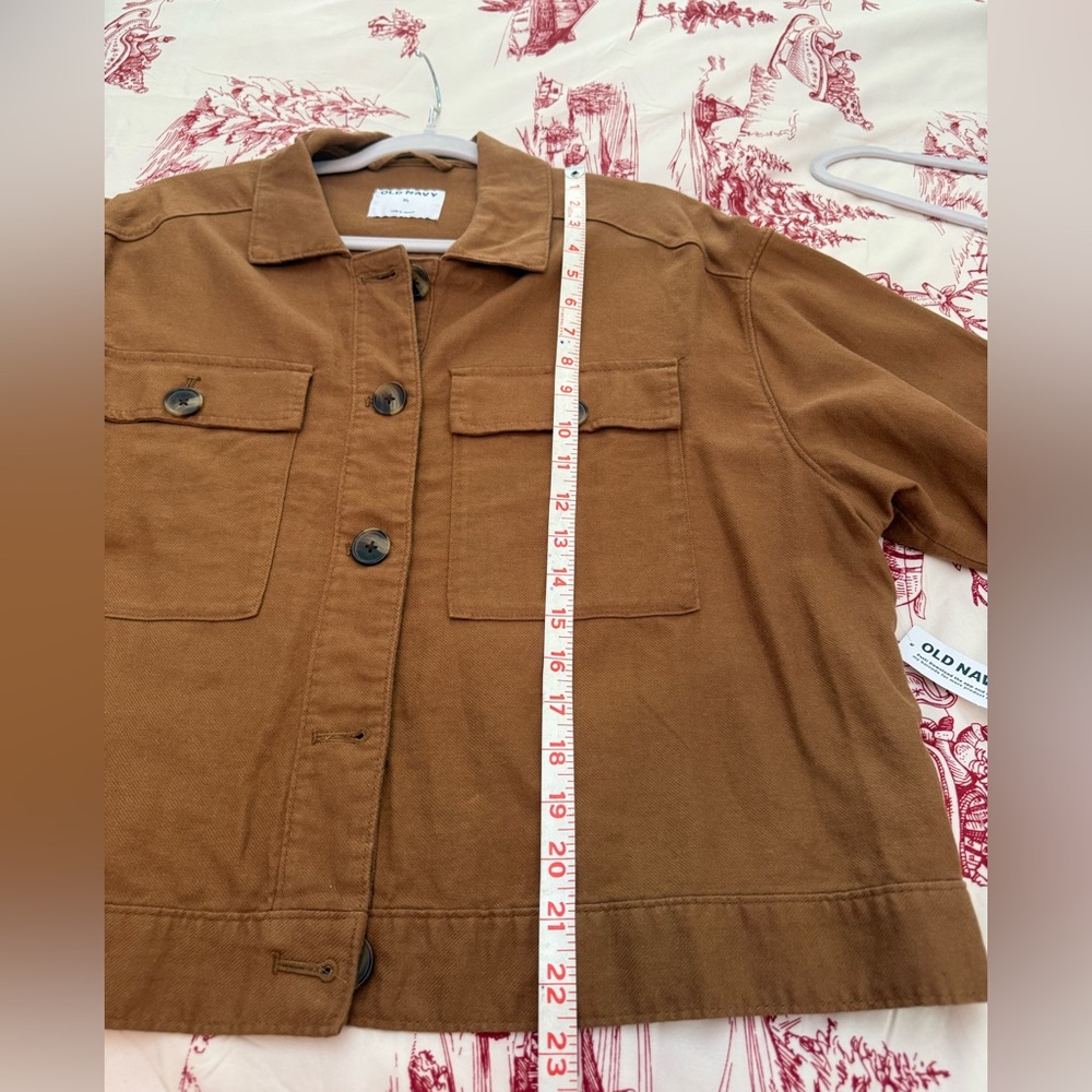 Old Navy NWT Boxy Cropped Jacket, XL - Picture 8 of 8